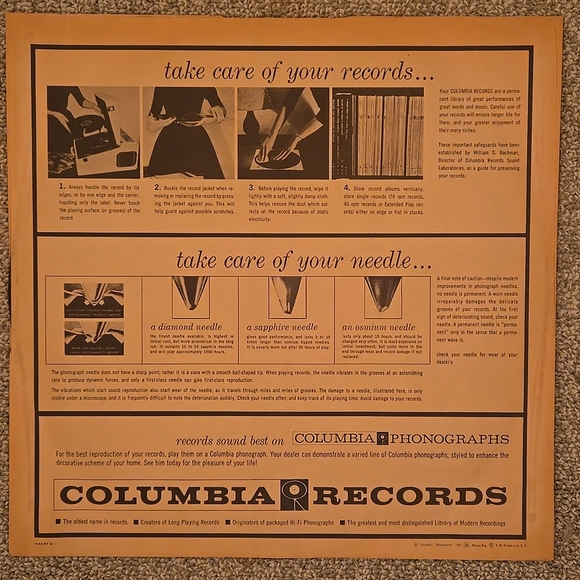 Eddie Duchin Story: Soundtrack 1956 Columbia# CL 790 Record Near Mint - Picture 4 of 9